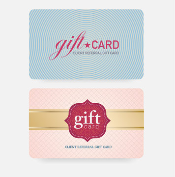 Voucher gift card template with premium vintage pattern. vector