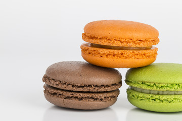 Colored cookies - Stock image macro.