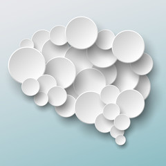 Abstract brain concept