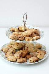 Biscotti di pasta frolla e cioccolato