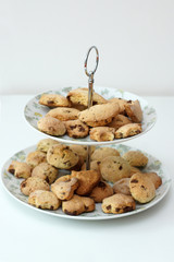 Biscotti di pasta frolla e cioccolato