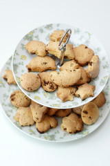 Biscotti di pasta frolla e cioccolato