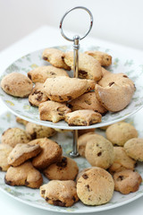 Biscotti di pasta frolla e cioccolato