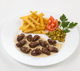 chicken hearts