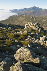 Sierra de Guadarrama desde el cerro Pendón. Madrid