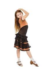 little girl dancing