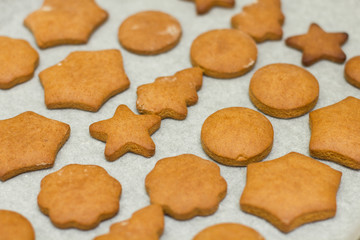 Fresh Baked Gingerbread Cookies