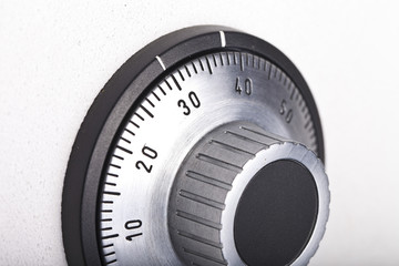 combination lock close-up