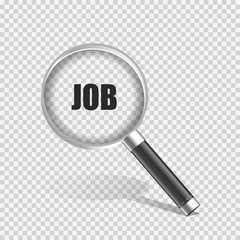 Job search concept vector  illustration