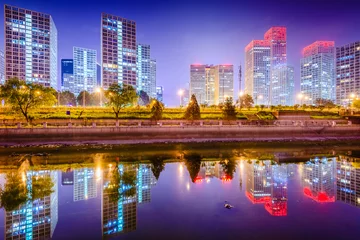 Tuinposter Beijing Skyline © SeanPavonePhoto