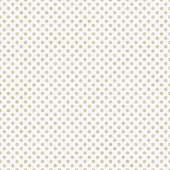 Light Beige and White Small Polka Dots Pattern Repeat Background