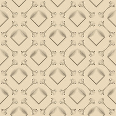 Seamless pattern ornament. Geometric background vector texture.