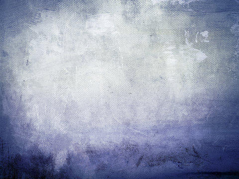 Abstract Blue Canvas Background