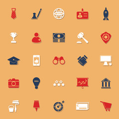 SME classic color icons with shadow