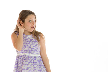 Model listening paying attention