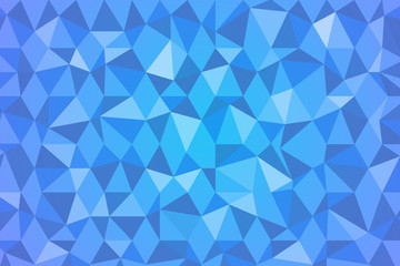 blue poly background 