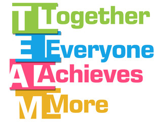 TEAM Abstract Colorful Stripes 