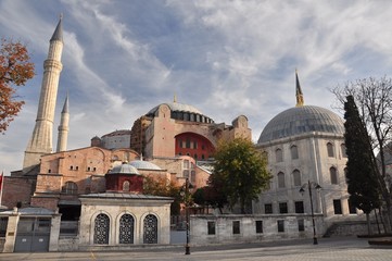 Fototapeta na wymiar Hagia Sophia in Istanbul