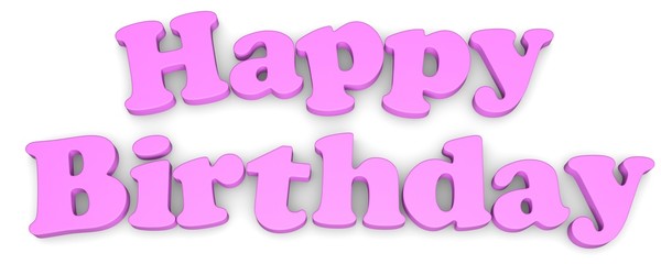 Happy Birthday Mädchen