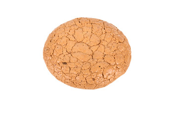 Almond cookies isolated on a white background