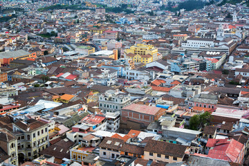 Fototapeta na wymiar Historic Quito, Ecuador