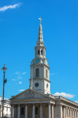 The church of St Martin's-in-the-Field London near Trafalgar Squ