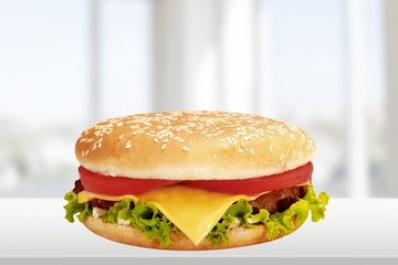Hamburger, Burger, Cheeseburger.