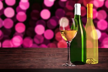 Wine, Bottle, White Wine.