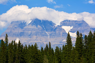 Obraz premium Mount Robson, British Columbia, Kanada