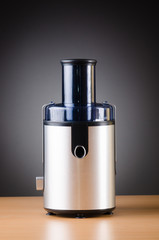 Juice extractor in kitchenware concept