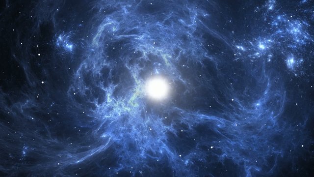 Traveling to the blue nebula with supernova