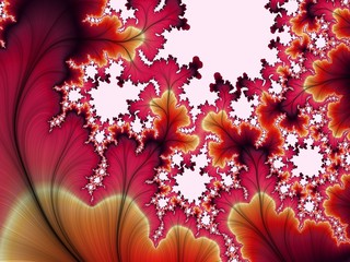 Plakat texture fractal