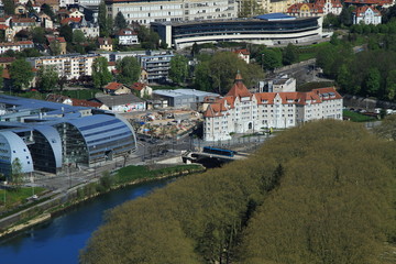 Besan&ccedil;on City et cit&eacute; universitaire