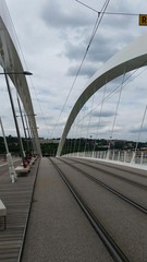 Pont Raymond Barre, quartier Confluence à Lyon
