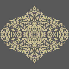 Orient Abstract Vector Pattern