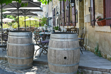 terrasse de restaurant