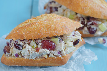 Chicken Salad Sandwich with Greek Yogurt