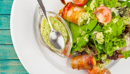 Food, Salad, Healthy Eating.