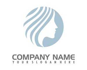 silhouette of a beautiful woman