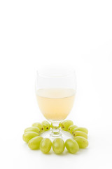white grapes juice