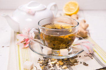 tea with ginger