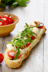 Caprese sandwich