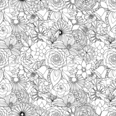 Floral seamless pattern - 83935544