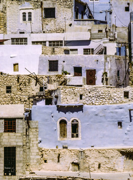 Maloula or Maalula, village in the Rif Dimash, Syria