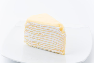 vanilla crape cake