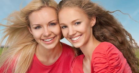 Obraz premium Smiling, Human Teeth, Awe.