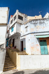 Arabic streets, old Medina of Tangier, Morocco