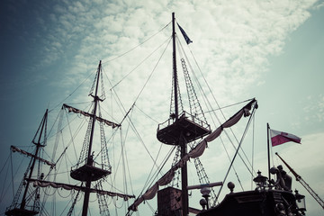  Galleon is big tourist attraction of Tri city in Poland