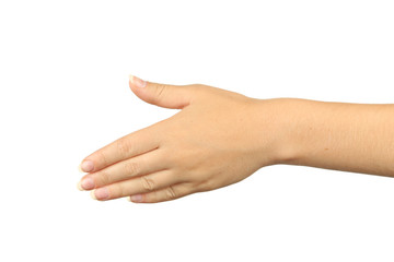 Female hand gestures