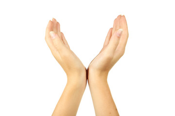 Obraz premium Female hand gestures